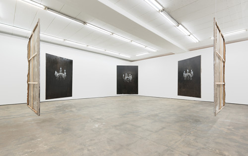 
     <i>Chandelier (exhibition view), Wentrup, Berlin, 2014</i>, 
     <br />
      
     <br />
     