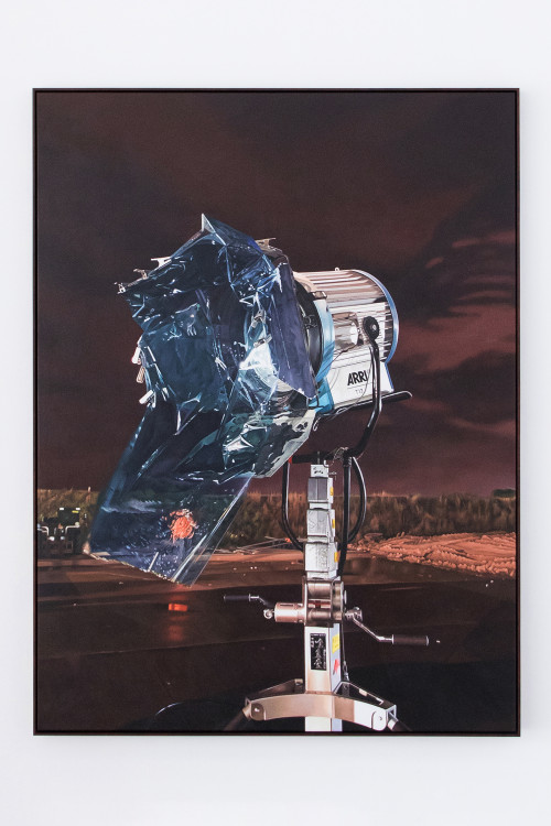 
     <i>True Blue</i>, 
     2021<br />
     Oil on canvas, 
      200 x 150 cm<br />
     