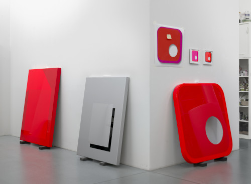 
      
     <br />
      
     <br />
     Studio view, 2021, various works