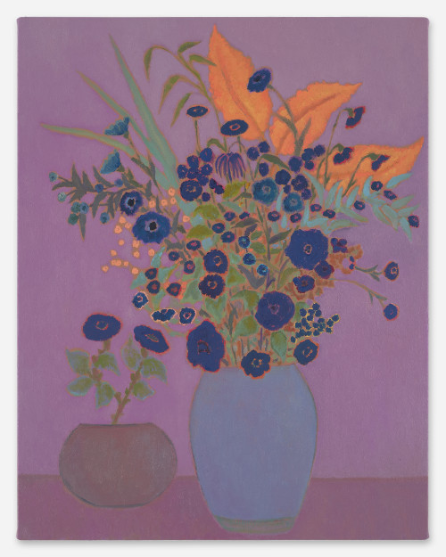 
     <i>melodies made sprightly</i>, 
     2020<br />
     oil on canvas, 
      58 x 45 cm<br />
     