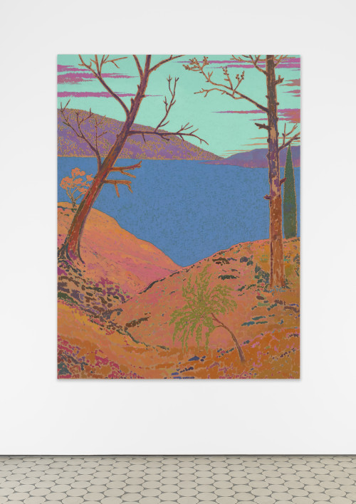 
     <i>chants brilliant sounding</i>, 
     2020<br />
     oil on canvas, 
      120 x 89 cm<br />
     