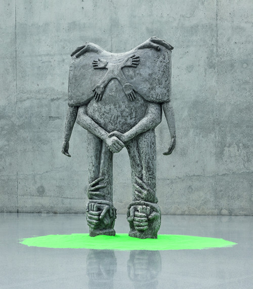 
     <i>Statue for Gesticulation</i>, 
     2010<br />
      
     <br />
     Installation view „Love is colder than capital“, Kunsthaus Bregenz, Bregenz, Austria, 2013