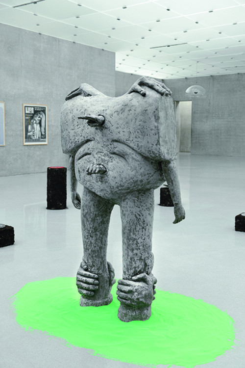 
     <i>Statue for Gesticulation</i>, 
     2010<br />
      
     <br />
     Installation view „Love is colder than capital“, Kunsthaus Bregenz, Bregenz, Austria, 2013