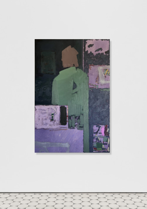 
     <i>Prowler</i>, 
     2021<br />
     Oil on canvas, 
      137 x 91 cm<br />
     