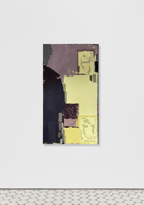 
     <i>Bleached Blonde</i>, 
     2021<br />
     Oil on canvas, 
      127 x 71 cm<br />
     