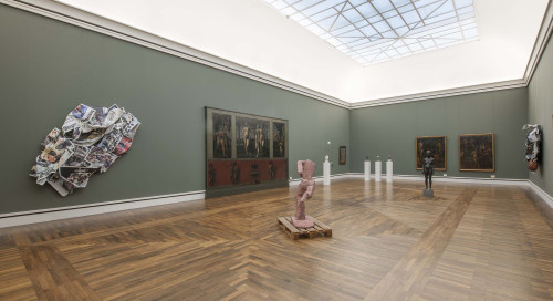 
     <i>Exhibition view, Hans von Marées Saal, Neue Pinakothek, Munich, 2015</i>, 
     <br />
      
     <br />
     
