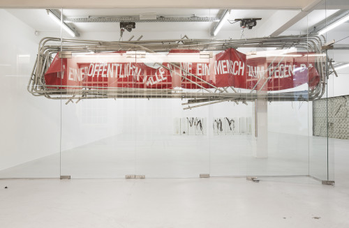 
     <i>Installation view Kunstraum Innsbruck, Innsbruck, Austria, 2015</i>, 
     <br />
      
     <br />
     photo: Christian Vorhofer