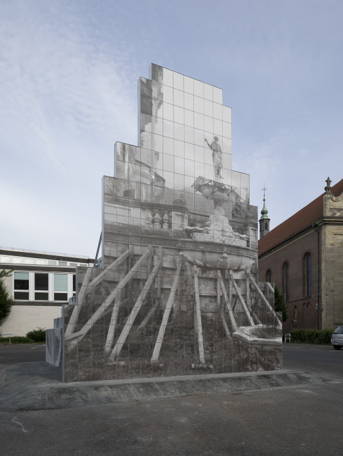 
     <i>sculpture</i>, 
     2017<br />
     Installation view Skulptur Projekte Münster, Germany, 2017, 
      760 x 680 x 565 cm<br />
     Installation view Skulptur Projekte Münster, Münster, Germany, 2017
