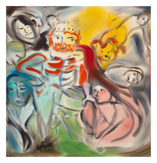 
     <i>Henry 8th.</i>, 
     2020<br />
     acrylic on canvas, 
      200 x 190 cm<br />
     