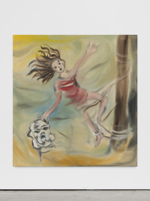 
     <i>Tragedy</i>, 
     2019<br />
     acrylic on canvas, 
      200 x 190 cm<br />
     