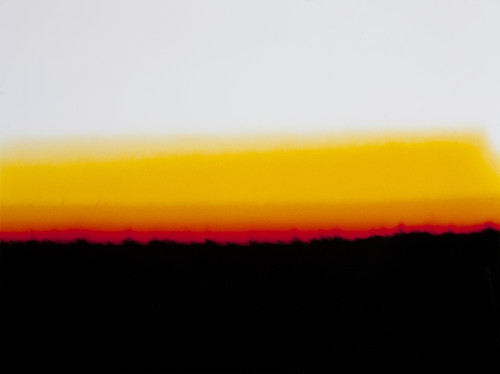 
     <i>Landschafts-Epiphanie</i>, 
     1972/1987<br />
     Cibachrome colorprint transparency in lightbox plus framed filmstrip, 
      80 x 100 x 10 cm<br />
     