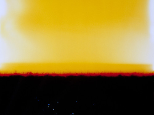 
     <i>Landschafts-Epiphanie</i>, 
     1972/1987<br />
     Cibachrome colorprint transparency in lightbox plus framed filmstrip, 
      80 x 100 x 10 cm<br />
     
