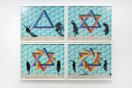 ROBIN RHODE<br /><i>Delta</i>, 2018<br />C-print, 58 x 72 cm (each photo)<br />