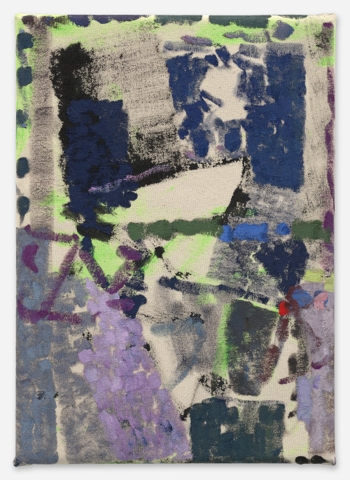 <i>L. V.</i>, 2022<br />Oil on canvas, 36 x 26 cm<br />