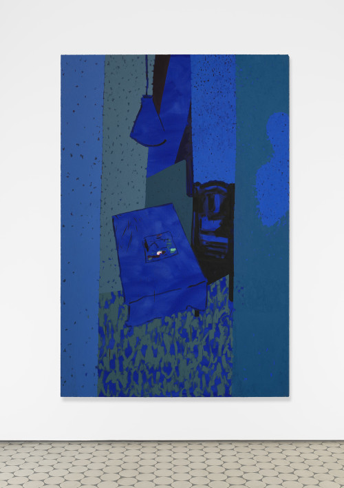 <i>Gegenschein</i>, 2022<br />Oil in canvas, 210 x 140 cm<br />