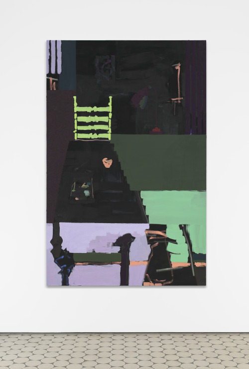 <i>Oi Oi</i>, 2022<br />Oil in canvas, 170 x 110 cm<br />