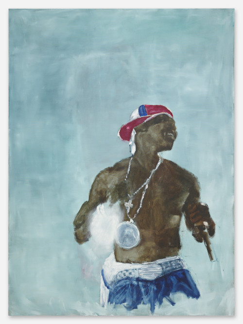 <i>Rapper</i>, 2023<br />Oil on canvas, 150 x 110 cm<br />