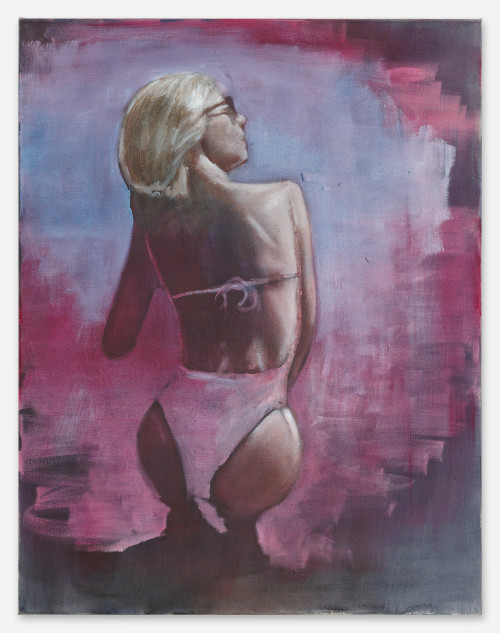 <i>Strand</i>, 2023<br />Oil on canvas, 90 x 70 cm<br />