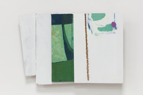 <i>Danielle</i>, 2021<br />Oil on board, 21.5 x 31 cm (8 1/2 x 12 1/4 in)<br />