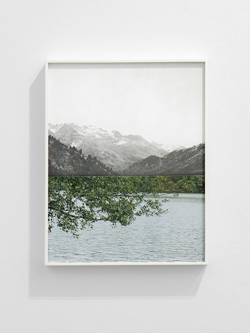 <i>Nothing</i>, 2019<br />Pigment print, framed, 50 x 39 cm<br />Edition 2/4 + 2 AP