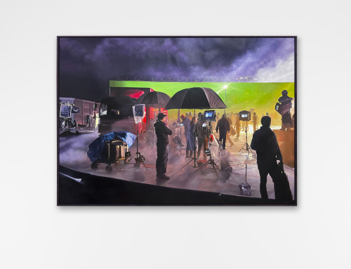 <i>SET</i>, 2023<br />Oil on canvas, 150 x 200 cm<br />