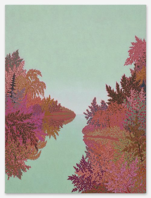 <i>whiled sway dozy</i>, 2023<br />Oil on canvas, 120 x 89 cm<br />