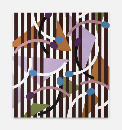 <i>Portobello</i>, 2021<br />Red phosphorus and acrylic on linen, 180 x 165 cm<br />